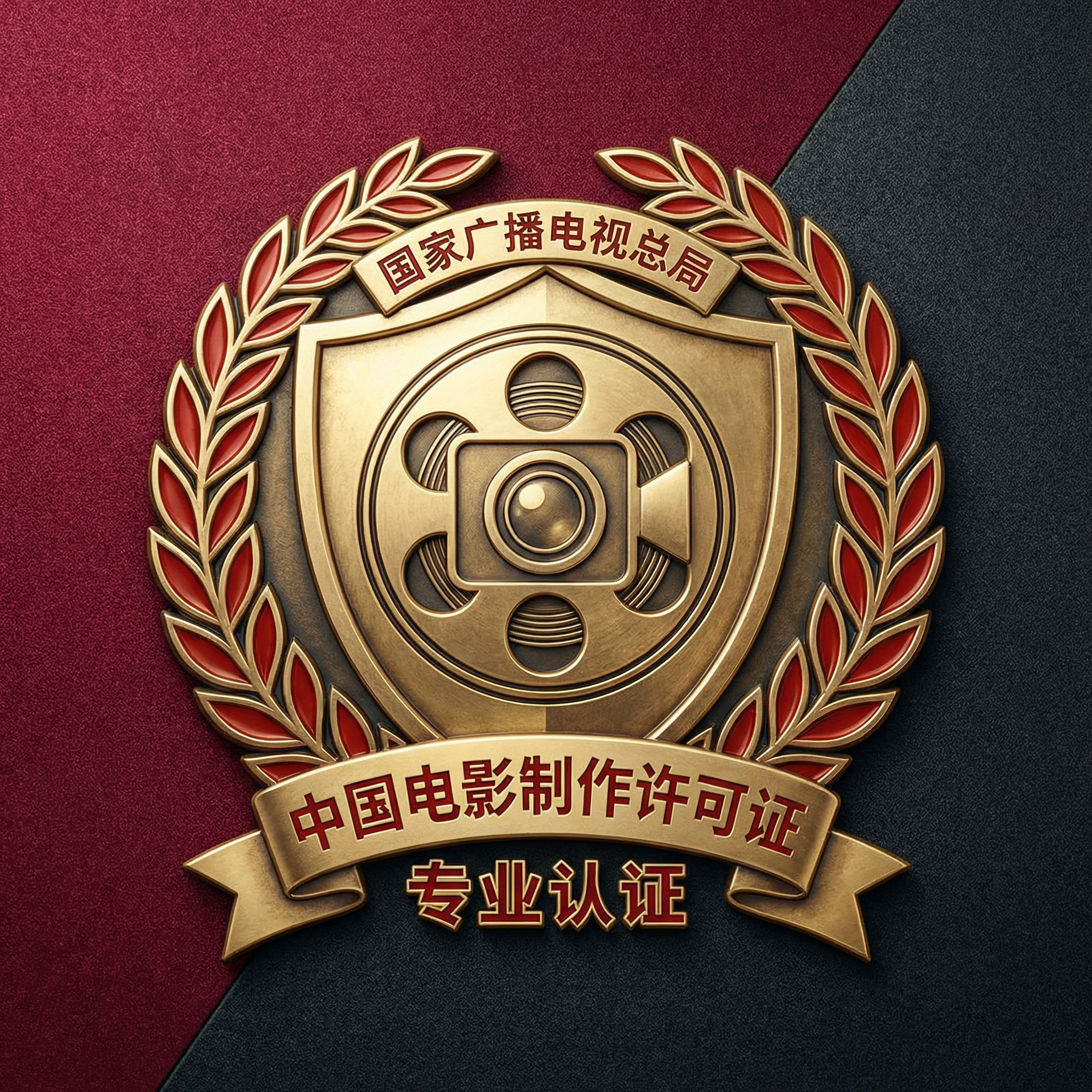 大奶子电影制作许可证徽章